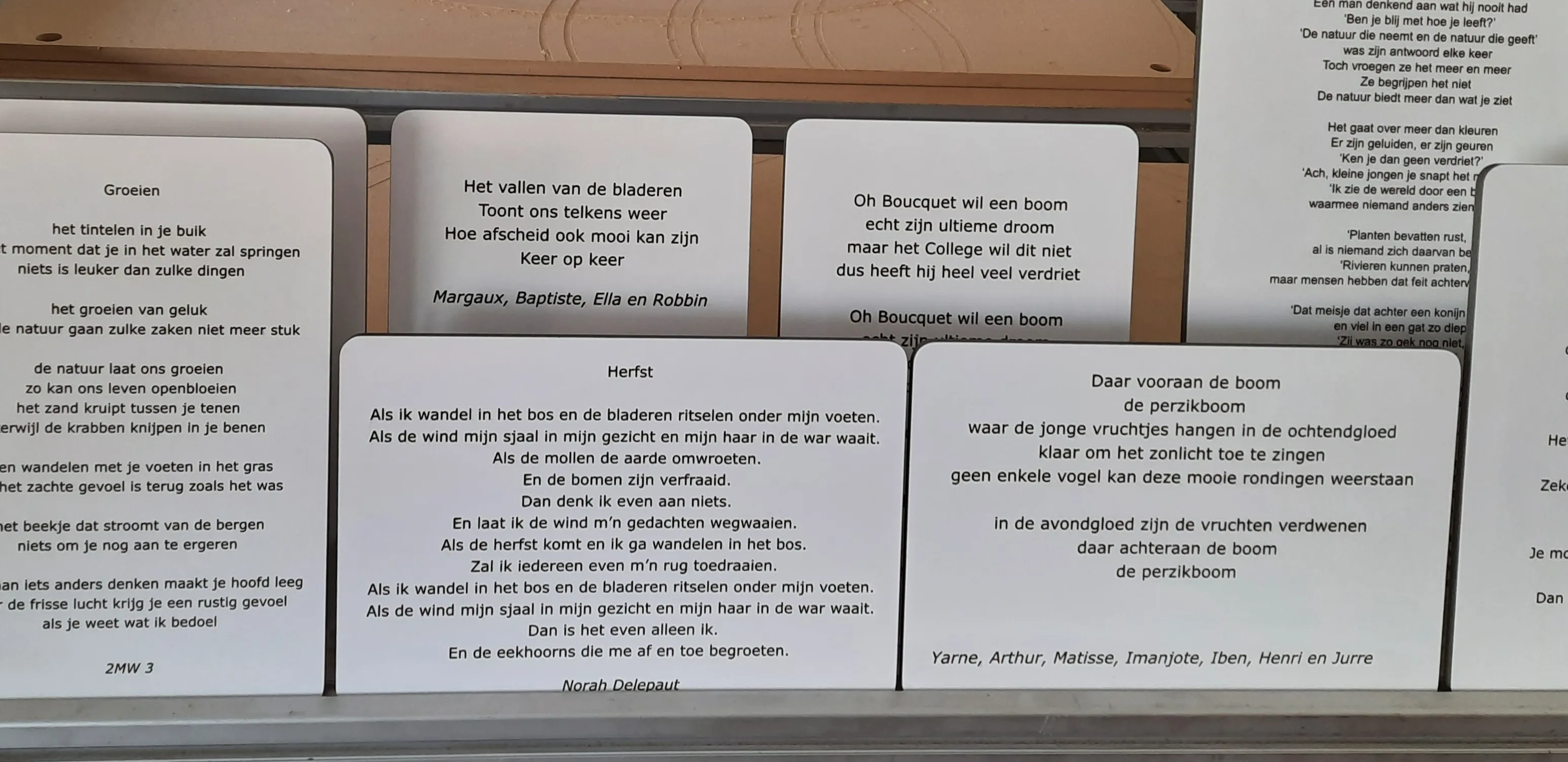 gedichten gegraveerd in volkern-plaat