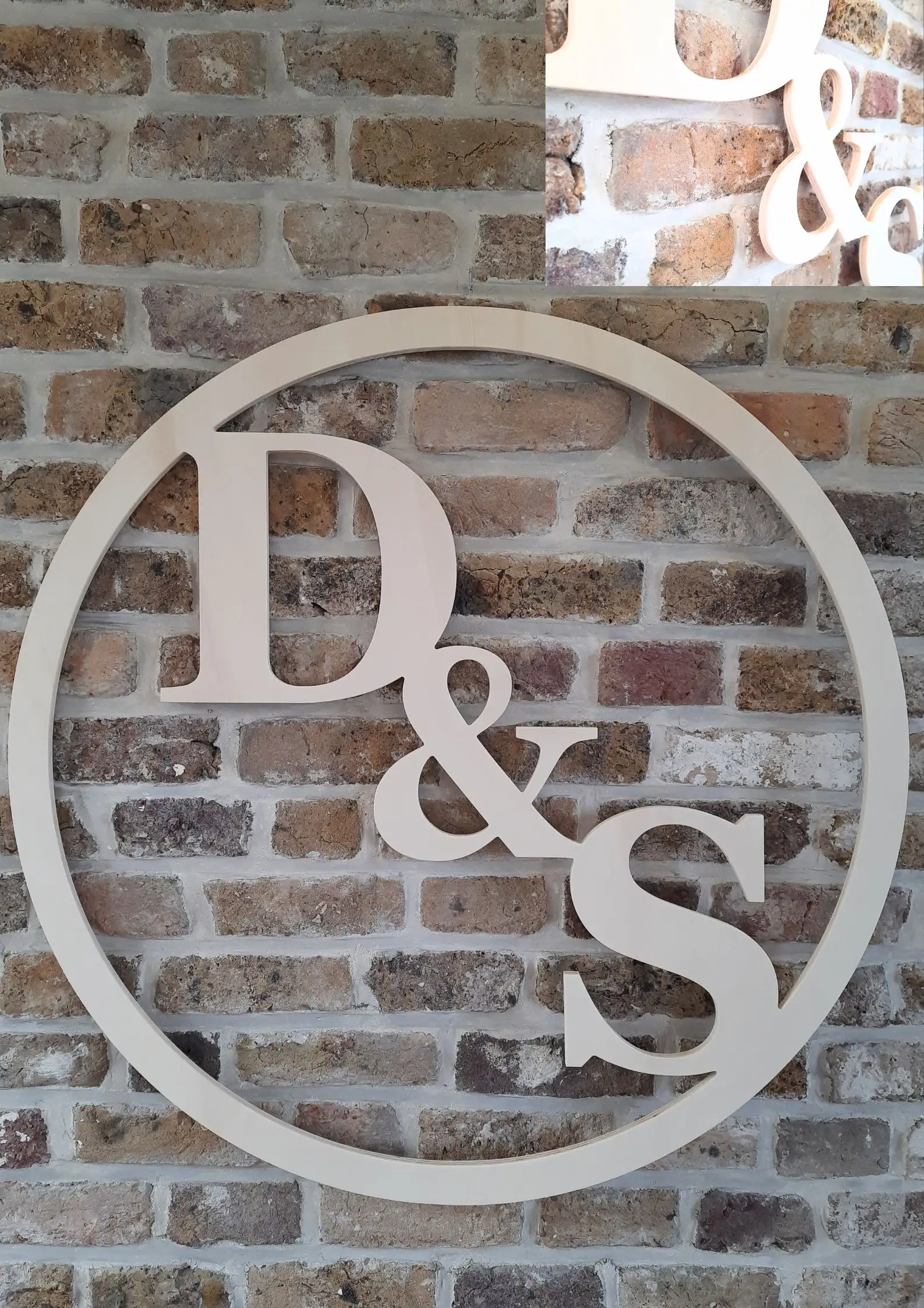 groot logo in 12mm multiplex. 90cm: €180     120cm: €240